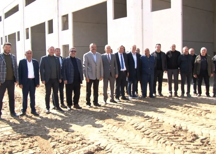 Ahibaba Sanayi Sitesi’nin kuraları çekildi